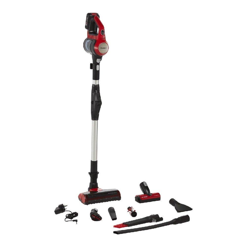 Buy Bosch unlimited 7 cordless vacuum cleaner, 400 watts, 0. 3 liters, bcs71petgb - red in Kuwait