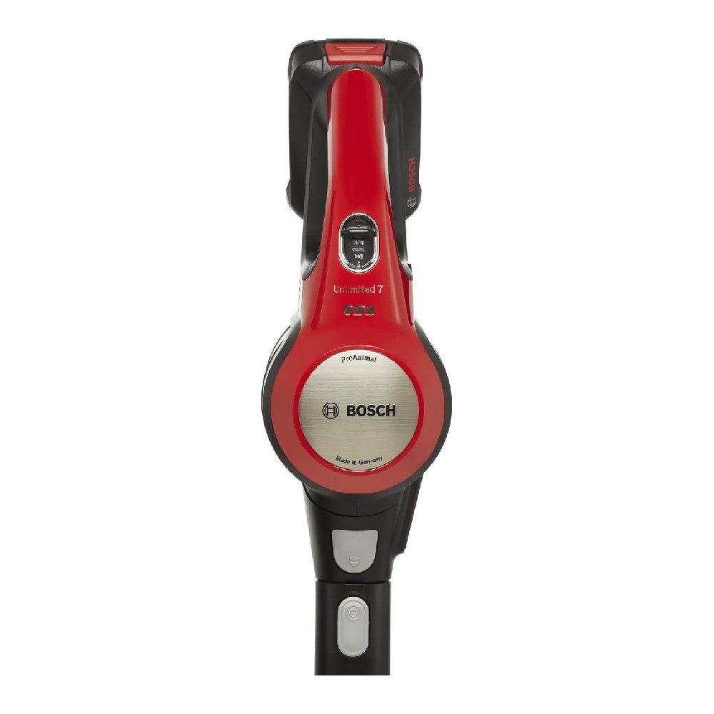 BOSCH Unlimited 7 Cordless Vacuum Cleaner, 400 Watts, 0.3 Liters, BCS71PETGB - Red