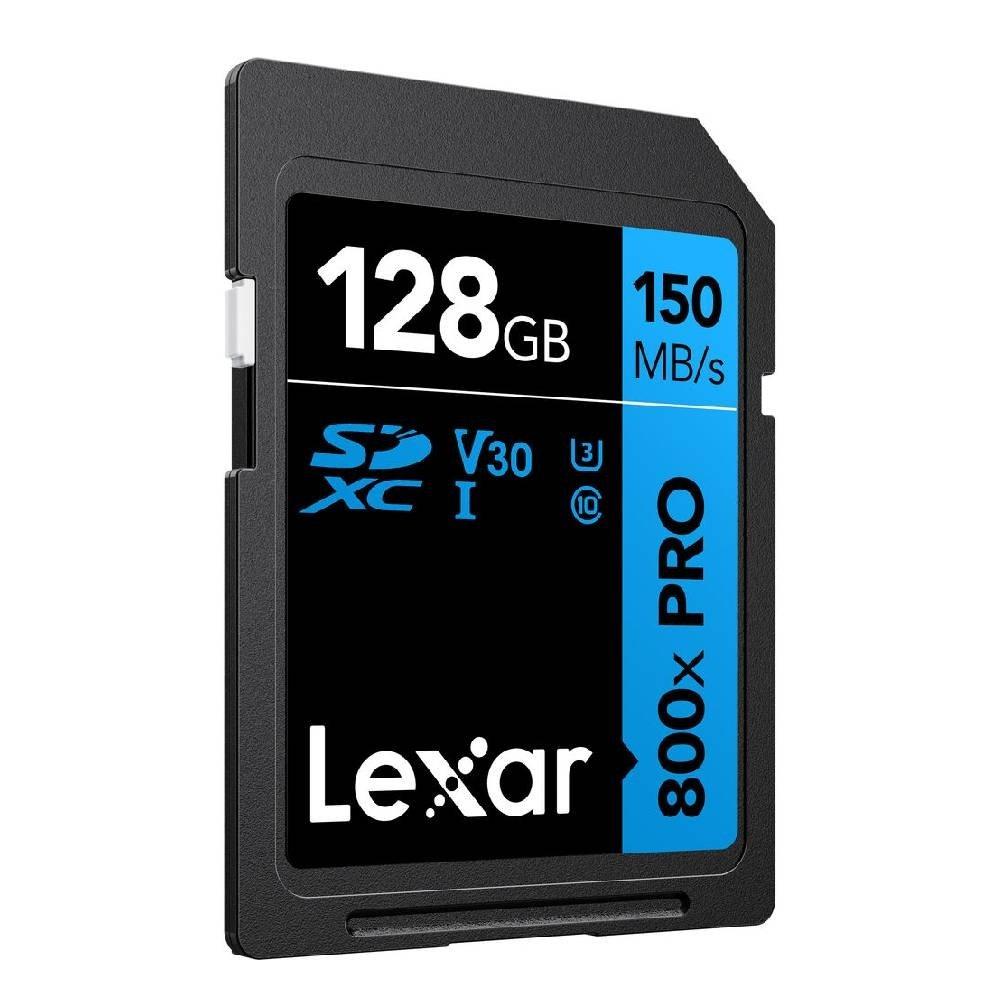 Lexar High-Performance 800X Pro SDXC UHS-I SD Card, 128GB - LSD0800P128G-BNNNG