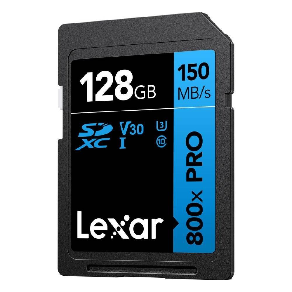 Lexar High-Performance 800X Pro SDXC UHS-I SD Card, 128GB - LSD0800P128G-BNNNG