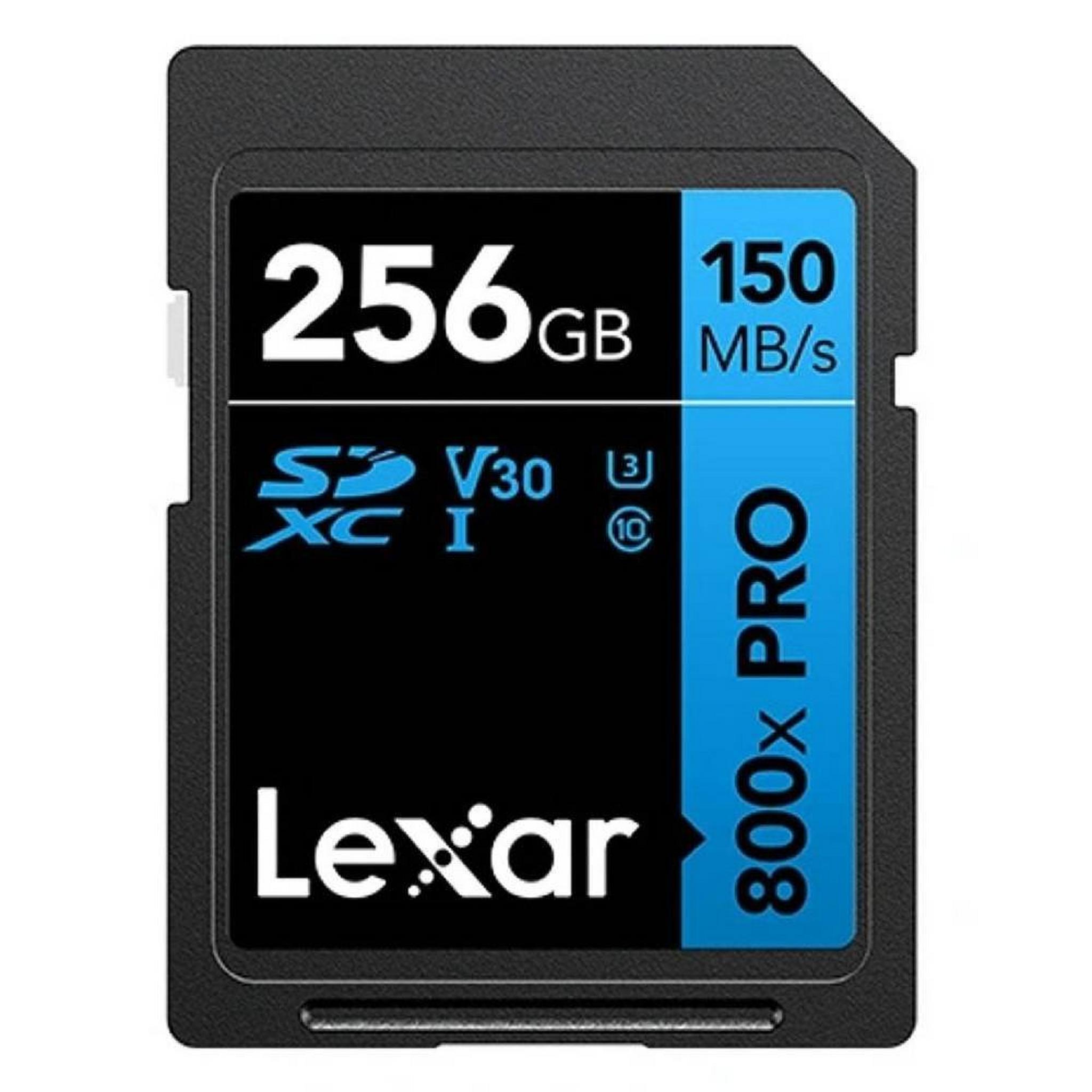 Lexar High-Performance 800X Pro micro SDXC UHS-I SD Card, 256GB - LSD0800P256G-BNNNG