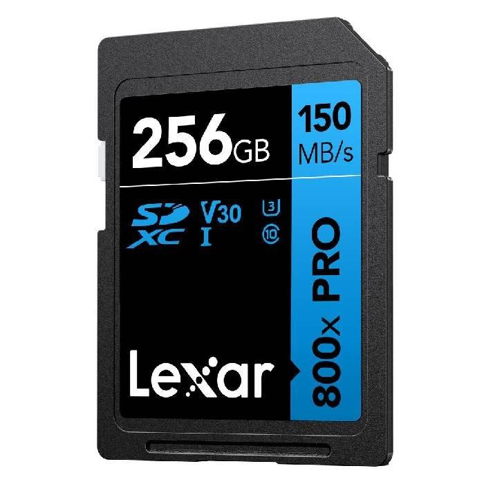 Lexar High-Performance 800X Pro micro SDXC UHS-I SD Card, 256GB - LSD0800P256G-BNNNG