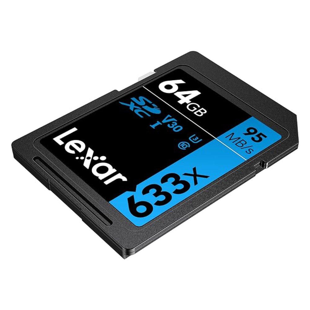 Lexar 633x 64GB MicroSDHC/MicroSDXC UHS-I Card BLUE Series - LMS0633064G-BNNNG