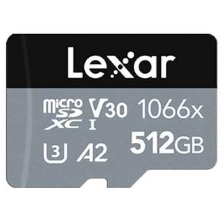 اشتري بطاقة ذاكرة 1066x سلسلة سلفر microsdxc uhs-i من ليكسر، 512 جيجابايت، lms1066512g-bnang في الكويت