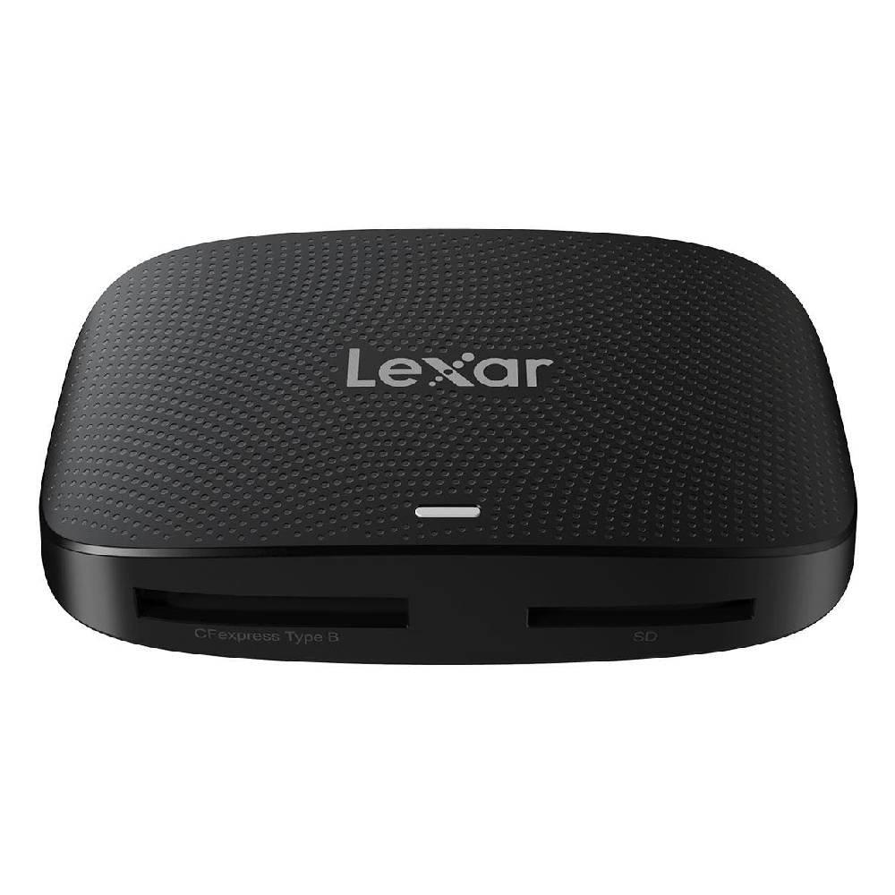 Buy Lexar professional cfexpress type b /sd card reader, usb 3. 2 gen 2, lrw520u-rnbng -black in Kuwait