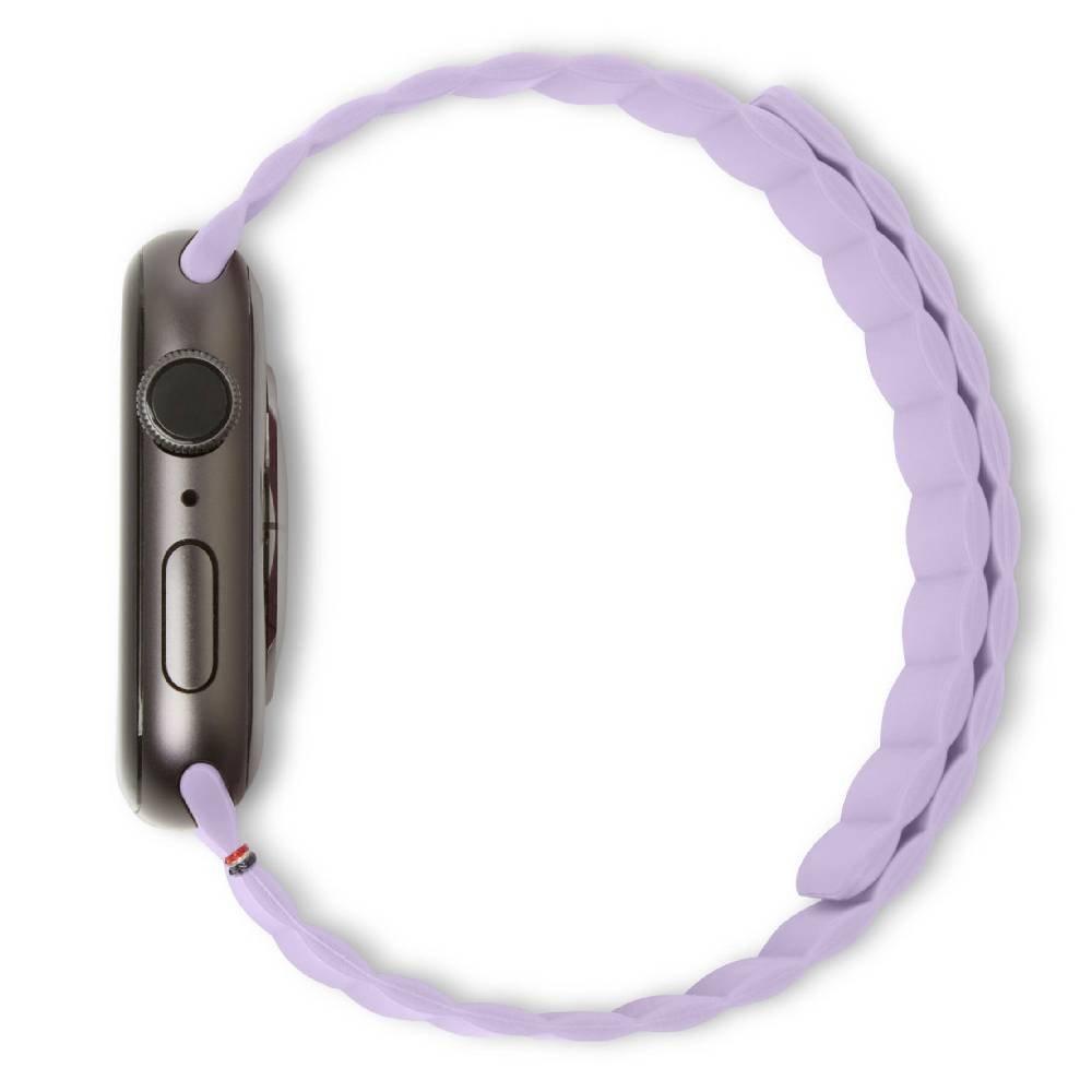 Decoded Silicone Magnetic  Strap for 41/40/38 mm Apple Watch, D22AWS41TSL3LR - Lavander