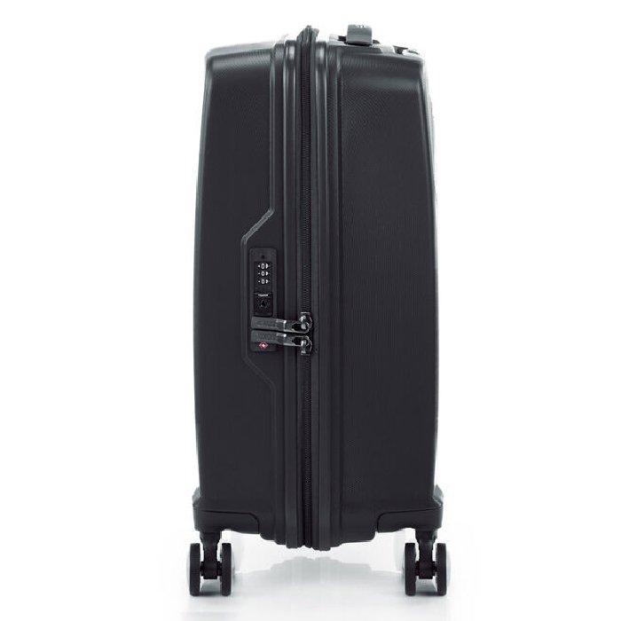 American Tourister ARGYLE Hard Spinner Luggage, 55cm, QH7X09 001 - Black