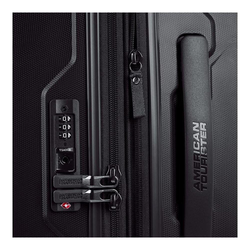 American Tourister ARGYLE Hard Spinner Luggage, 68cm, QH7X09 002 - Black
