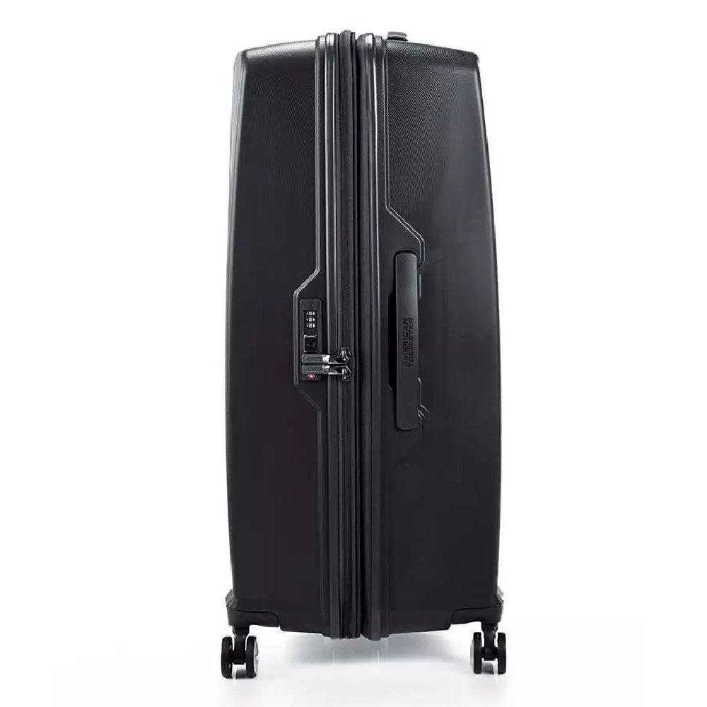 American Tourister ARGYLE Hard Spinner Luggage, 81cm, QH7X09 003 - Black