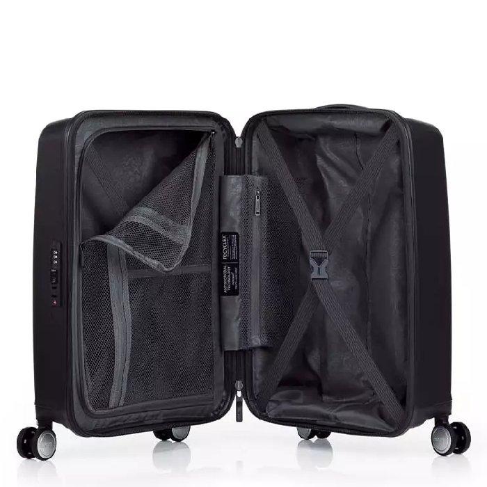 American Tourister ARGYLE Hard Spinner Luggage, 81cm, QH7X09 003 - Black