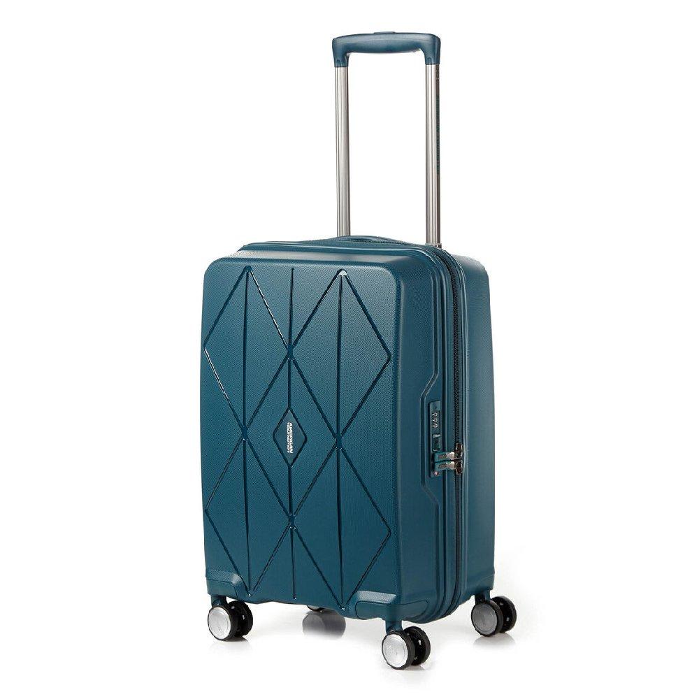 Buy American tourister argyle hard spinner luggage, 55cm, qh7x51 001 - deep teal in Kuwait