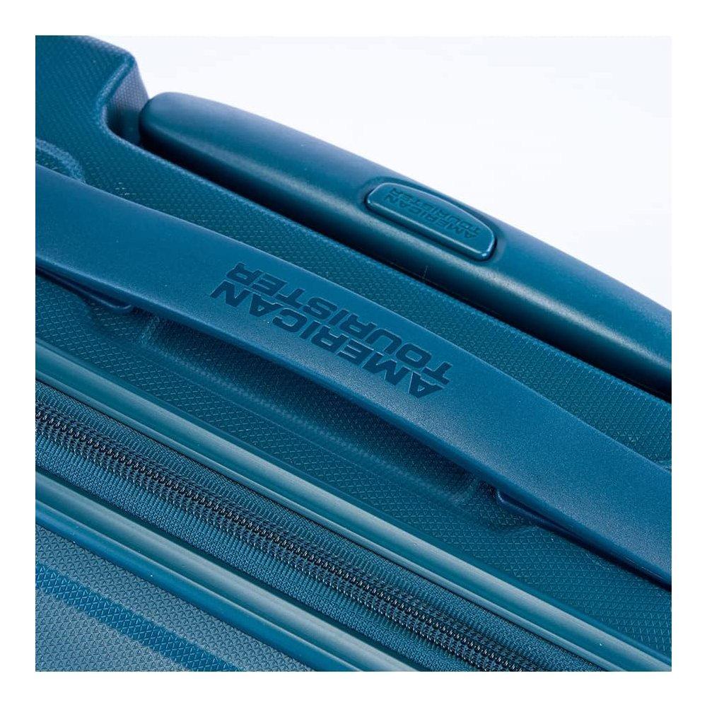 حقيبة سفر آرجيل بجوانب صلبة وعجلات دوارة من أمريكان توريستر، 68 سم، QH7X51 00 - أخضر مزرق