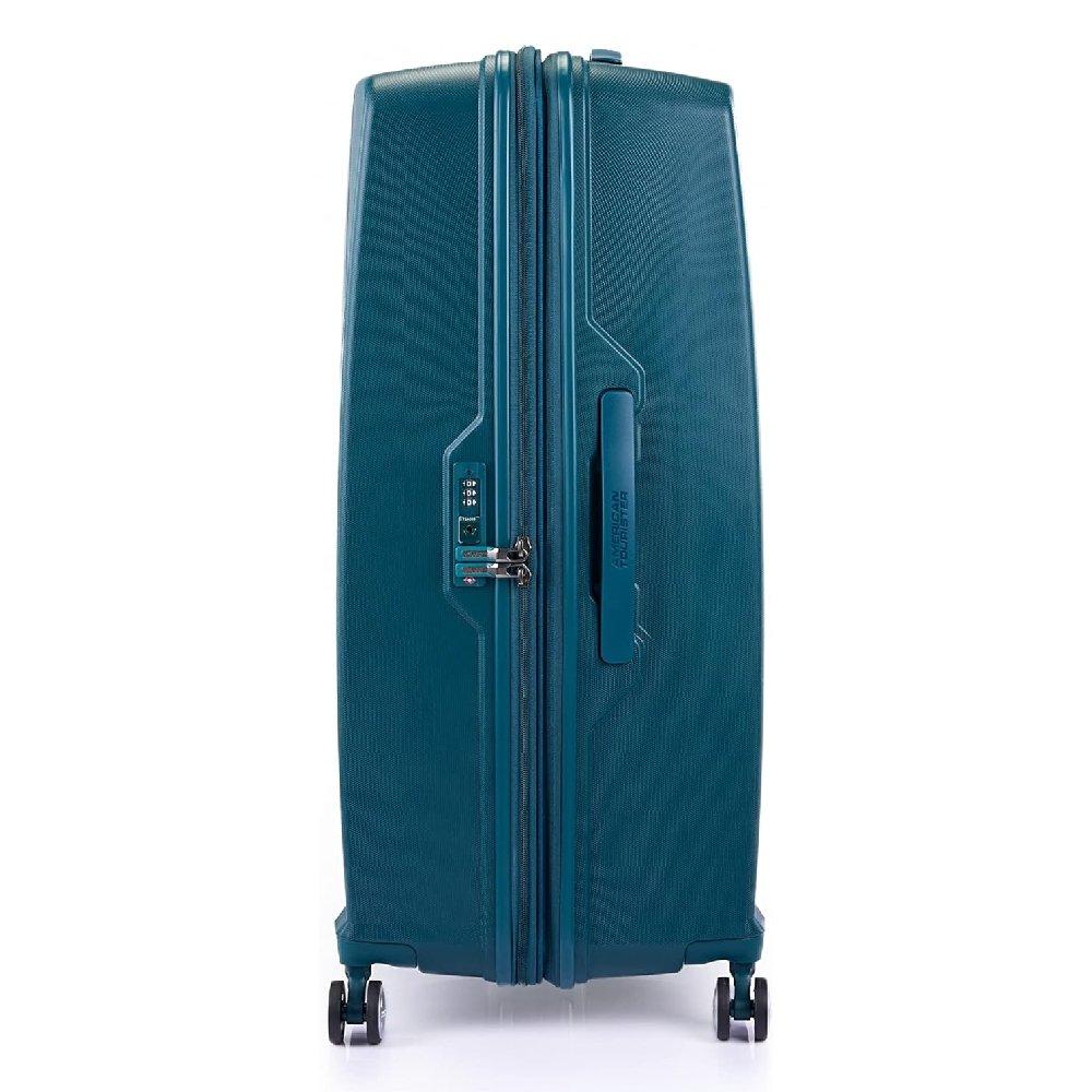American Tourister ARGYLE Hard Spinner Luggage, 81cm, QH7X51 003 - Deep Teal