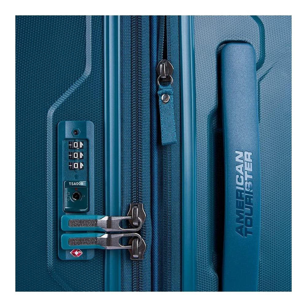American Tourister ARGYLE Hard Spinner Luggage, 81cm, QH7X51 003 - Deep Teal