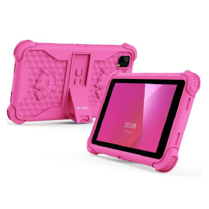 G TAB F1 Kids Tablet, 7-inch, 1GB RAM, 32GB, 3G/WIFI, F1KIDS - Pink