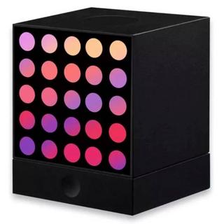 Buy Yeelight gaming matrix cube smart lamp + base, ylfwd-0007 – black in Kuwait