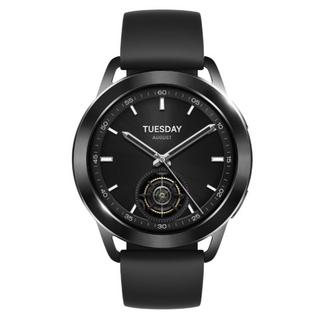 Buy Xiaomi s3 smart watch, 1. 43-inches amoled display, rubber strap, bhr7874gl – black in Kuwait