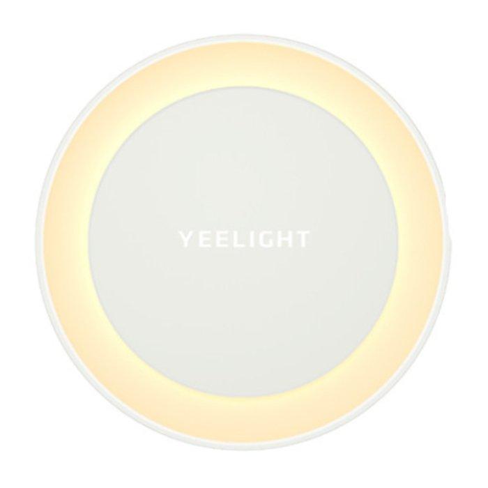 ضوء ليلي مع قابس أوروبي من ييلايت, YLYD11YL - أبيض