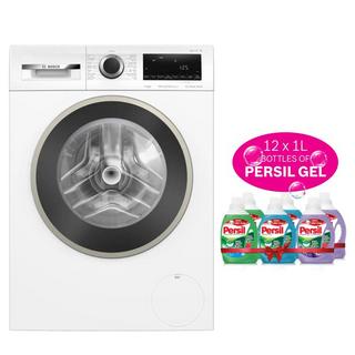 Buy Bosch front load washer, 9 kg washing capacity, wga14400gc – white in Kuwait