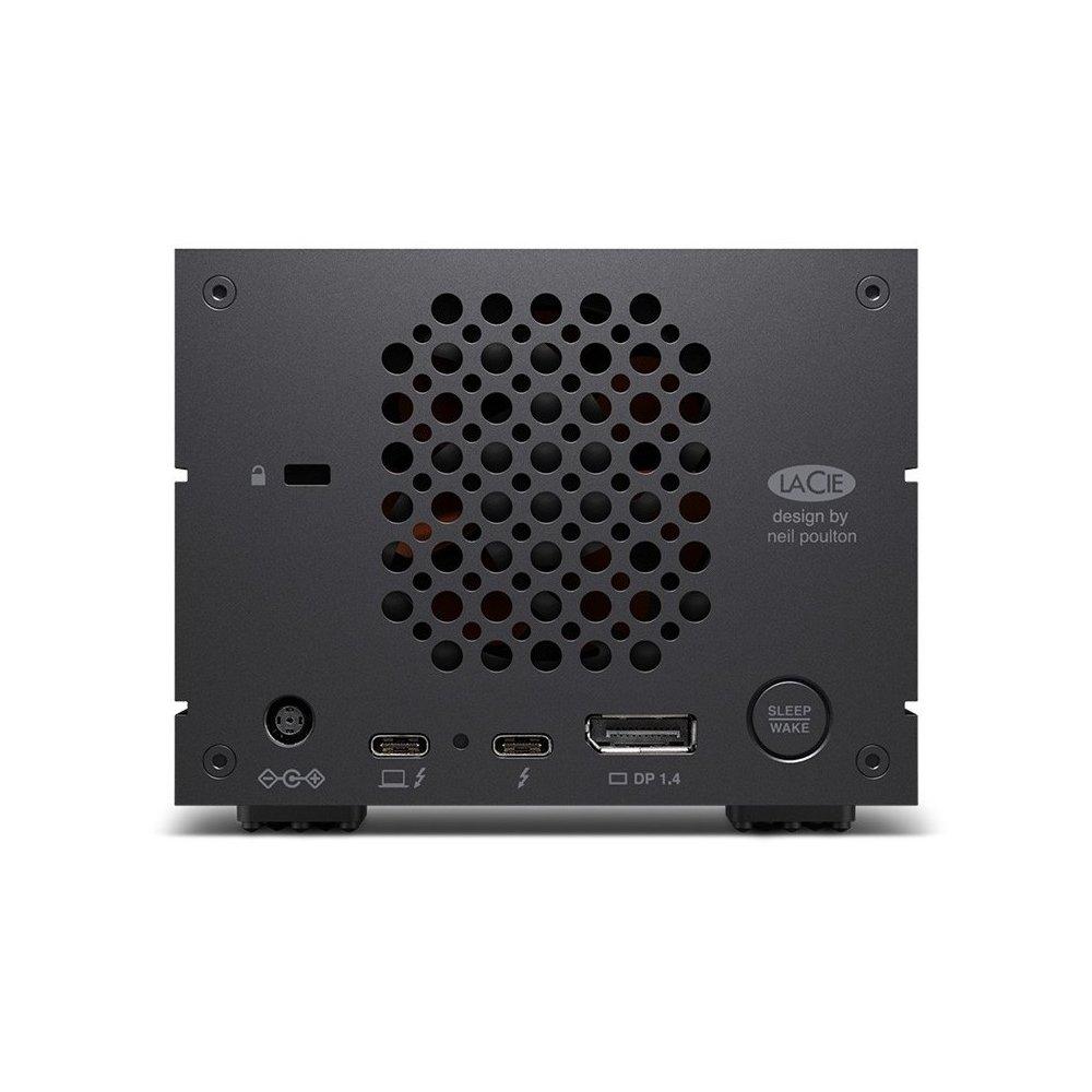 LaCie 2big Dock v2 Thunderbolt 3, 16TB , STLG16000400- Black