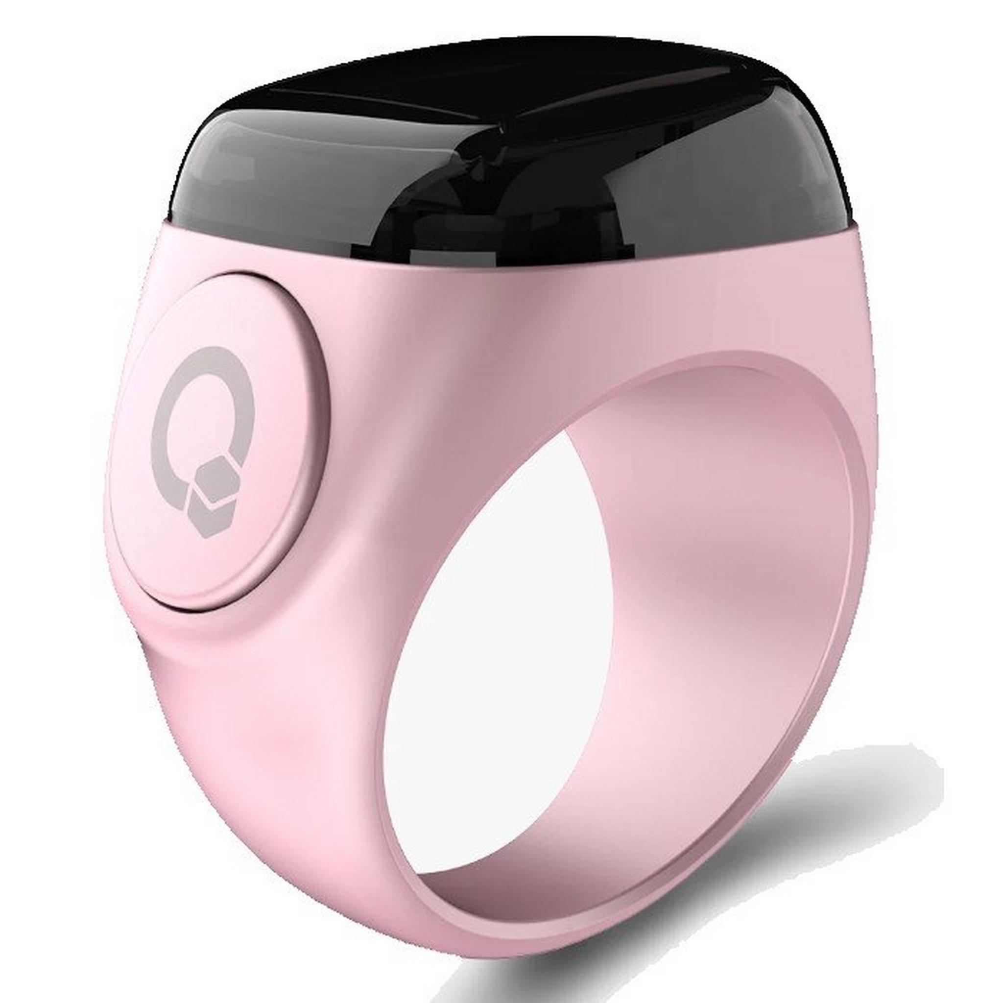 Iqibla Zikr Smart Noor N05 Ring, 18mm – Pink