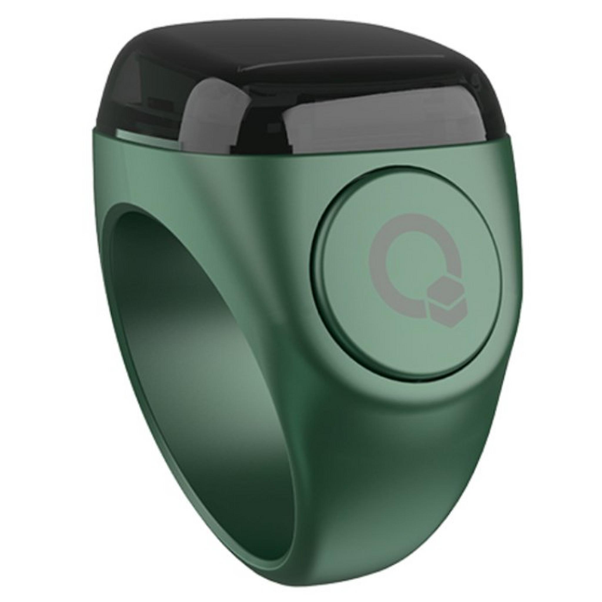 Iqibla Zikr Smart Noor N06 Ring, 20mm – Green