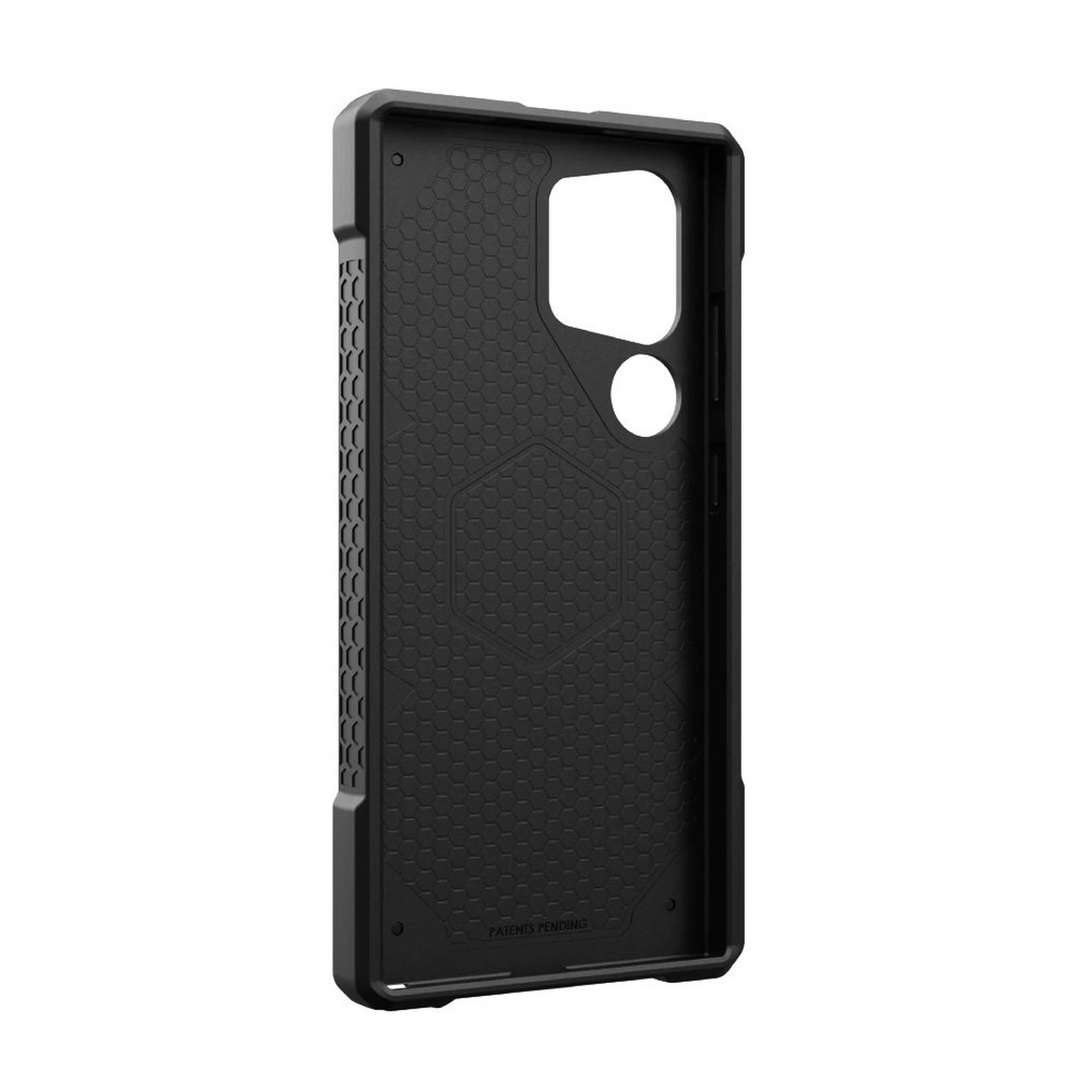 UAG Monarch Pro Case for 6.8" Samsung Galaxy S24 Ultra, Magnetic Charging,  214416113940 - Kevlar Black