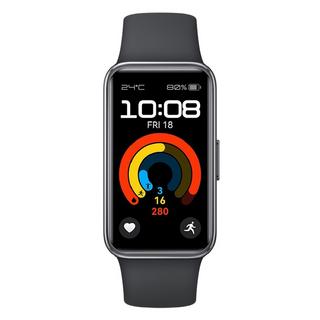 Buy Huawei band 9 smart watch, 1. 47-inch, fluoroelastomer nylon strap, kimi b19-black – black in Kuwait
