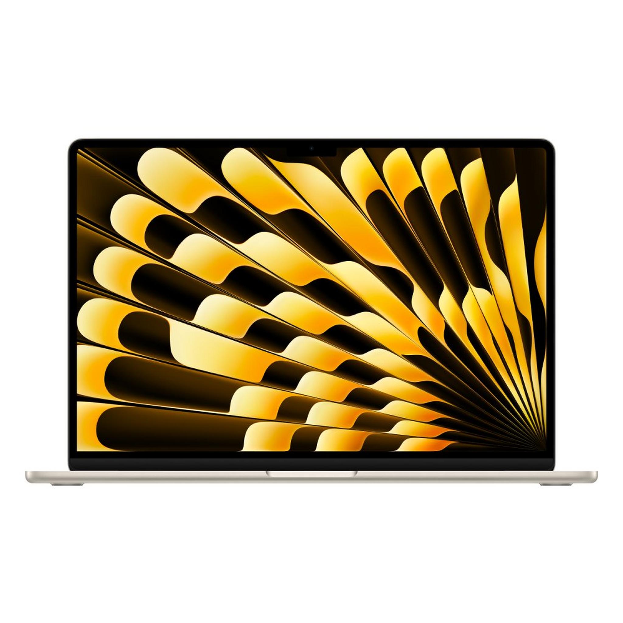 Apple MacBook Air M3, 8GB RAM, 256GB SSD, 15.3-inch (2024) - Starlight