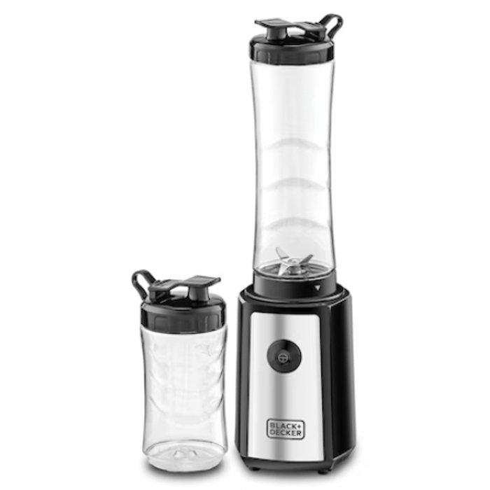 Buy Black & decker blender and smoothie maker with 500ml & 300ml sports bottle, 300... in Kuwait