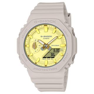 Buy Casio g-shock youth women’s watch, digital/analogue, 46mm, gma-s2100nc-4adr – cream in Kuwait