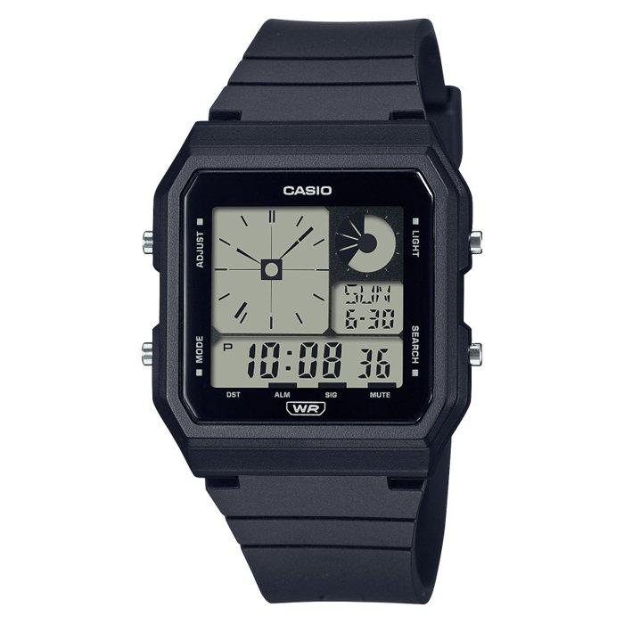 Casio GLU Key Model Unisex Watch, Digital, 35mm, LF-20W-1ADF – Black