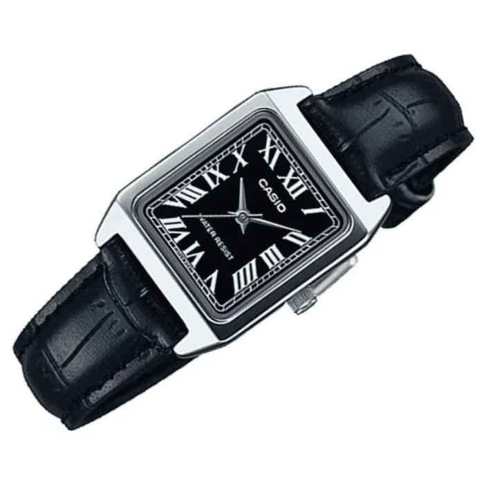 ساعة كاسيو كاجوال للنساء, انالوج, 31 مم, LTP-V007L-1BUDF  – أسود