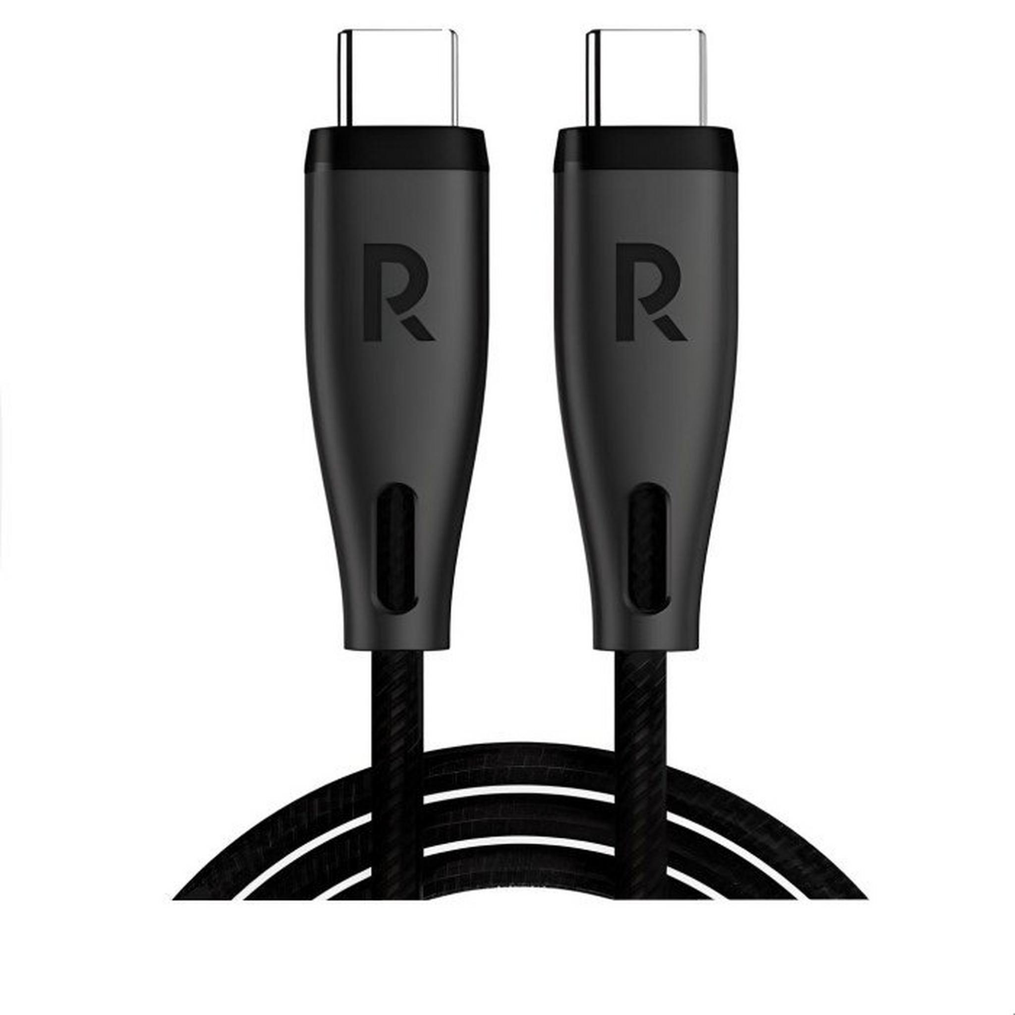 RavPower Type-C Cable, 60W, 1.2m, RP-CB1037B- Black