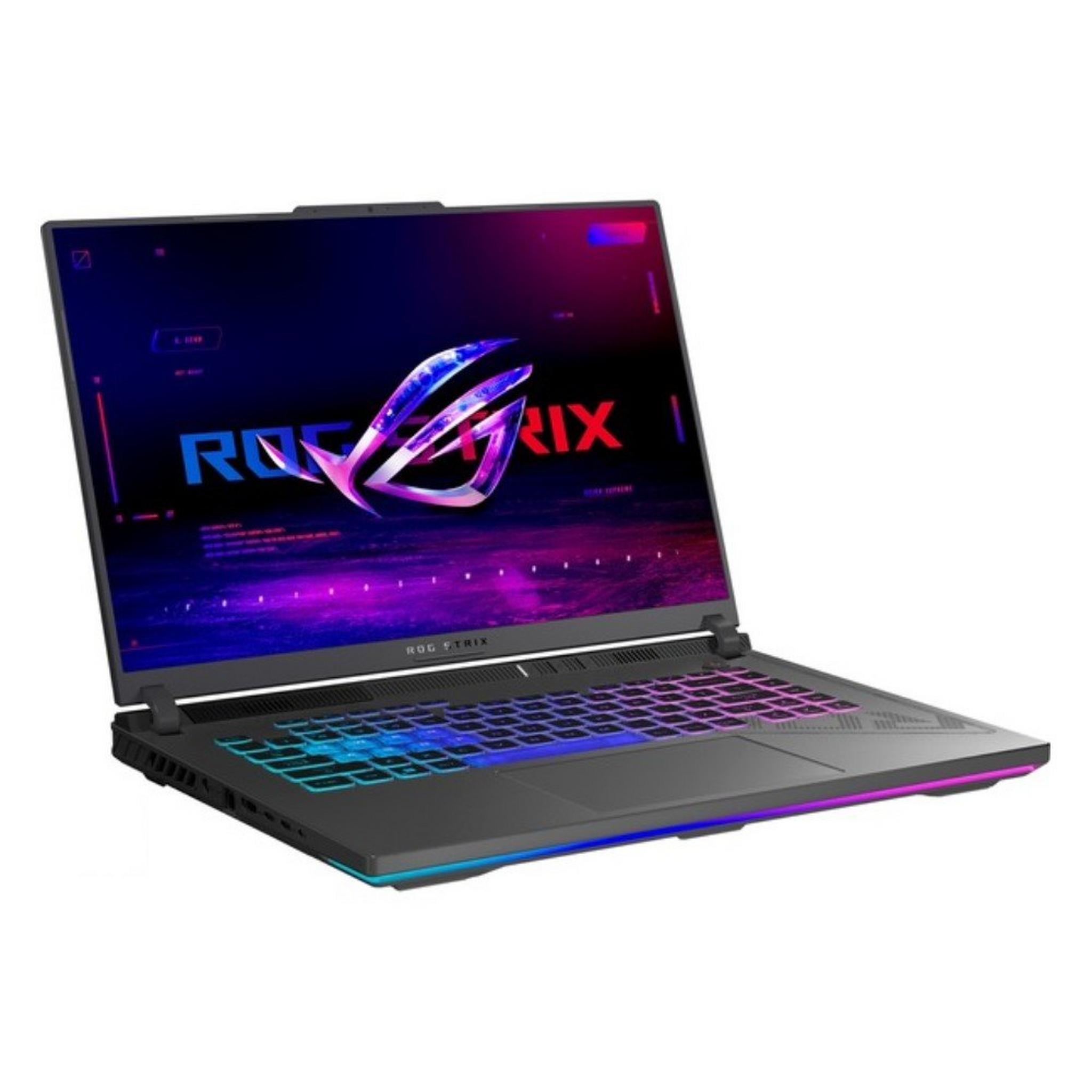 Asus ROG Strix G16 Gaming Laptop, Intel Core i7, 16GB RAM, 1TB SSD, 16-inch, nVidia GeForce RTX 4050, Windows 11 Home, G614JU-N3111W – Grey