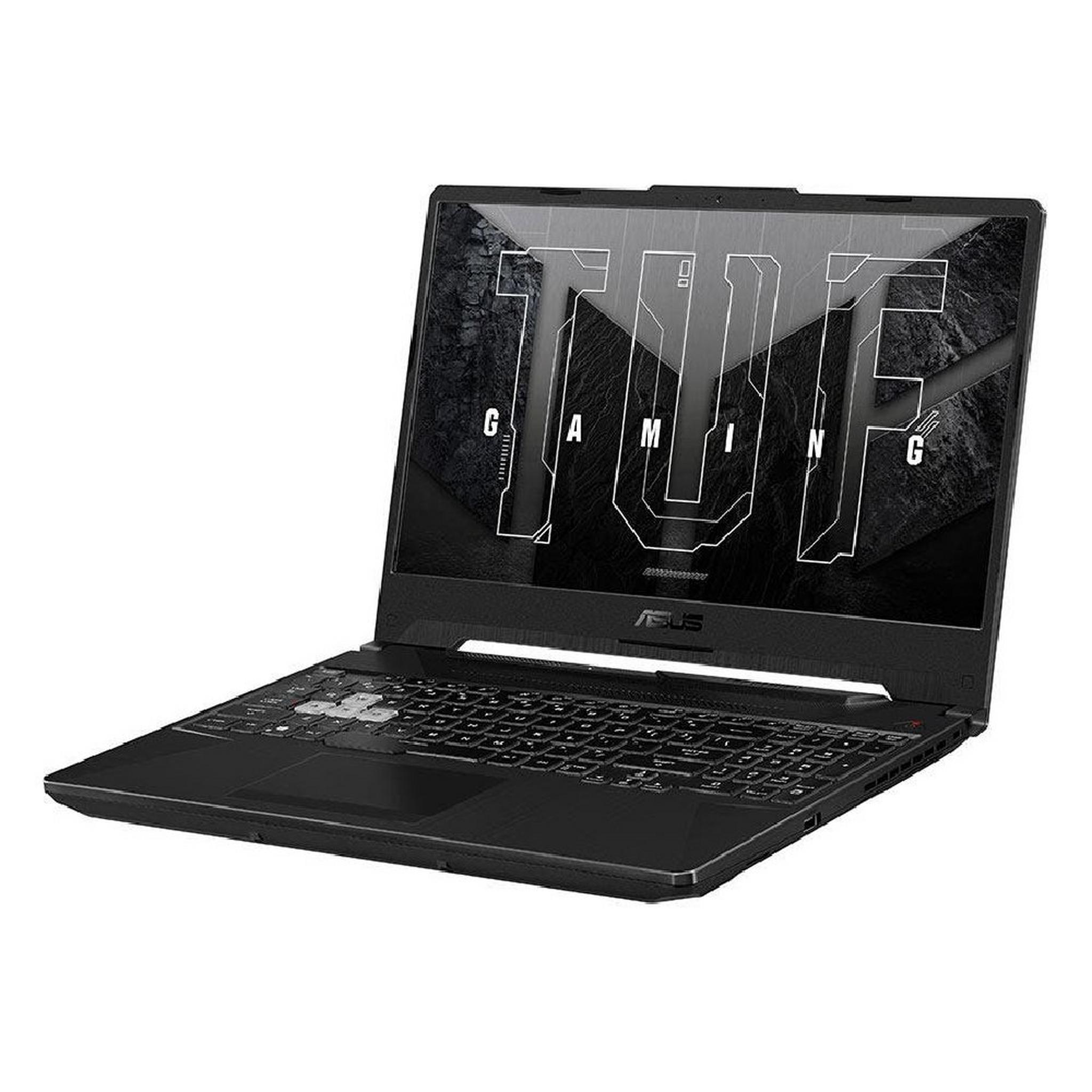 Asus TUF A15 Gaming Laptop, AMD Ryzen 5, 8GB RAM, 512GB SSD, 15.6-inch, nVidia GeForce RTX 3050, Windows 11 Home, FA506NC-HN002W - Graphite Black