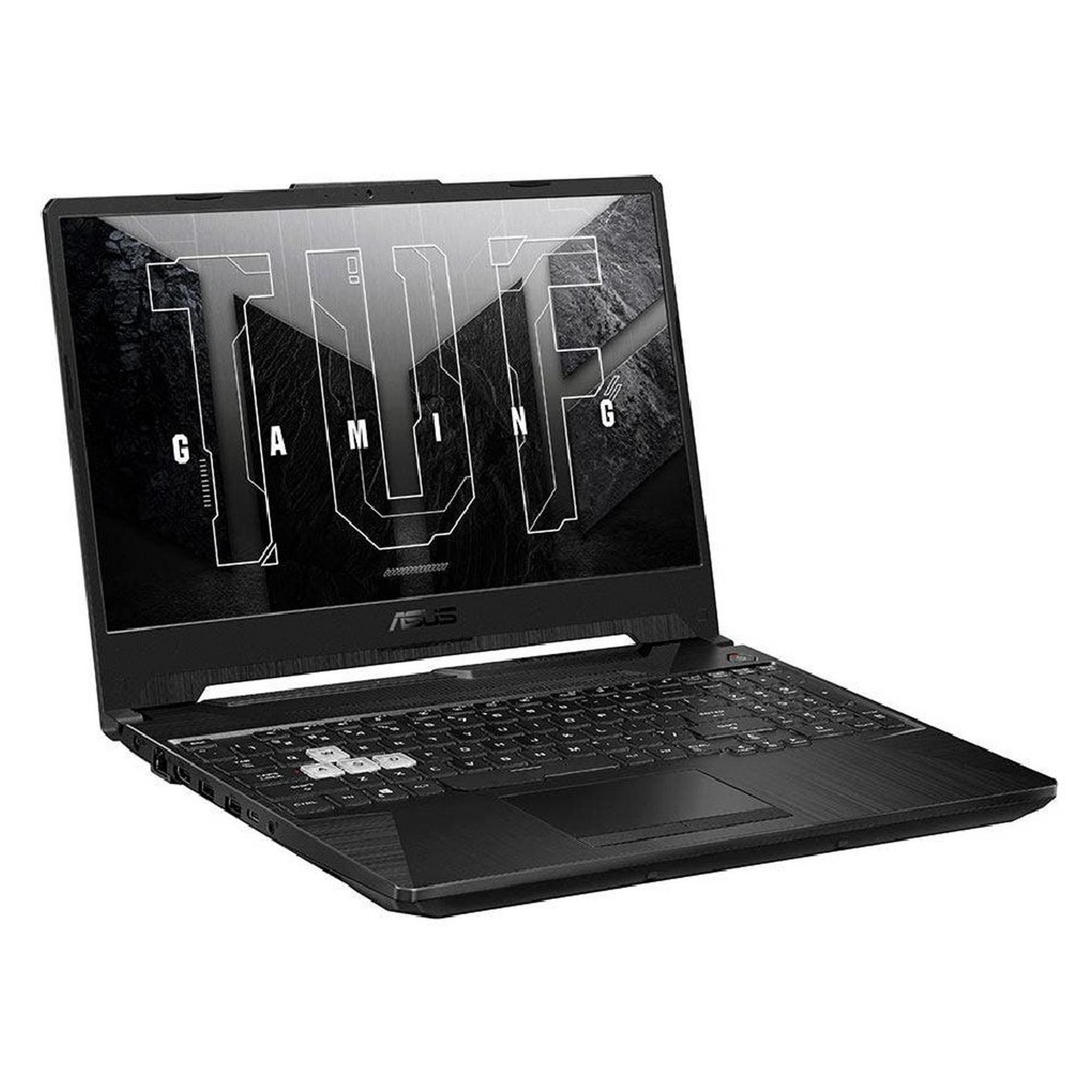 Asus TUF A15 Gaming Laptop, AMD Ryzen 5, 8GB RAM, 512GB SSD, 15.6-inch, nVidia GeForce, Windows 11 Home, FA506NF-HN042W – Black