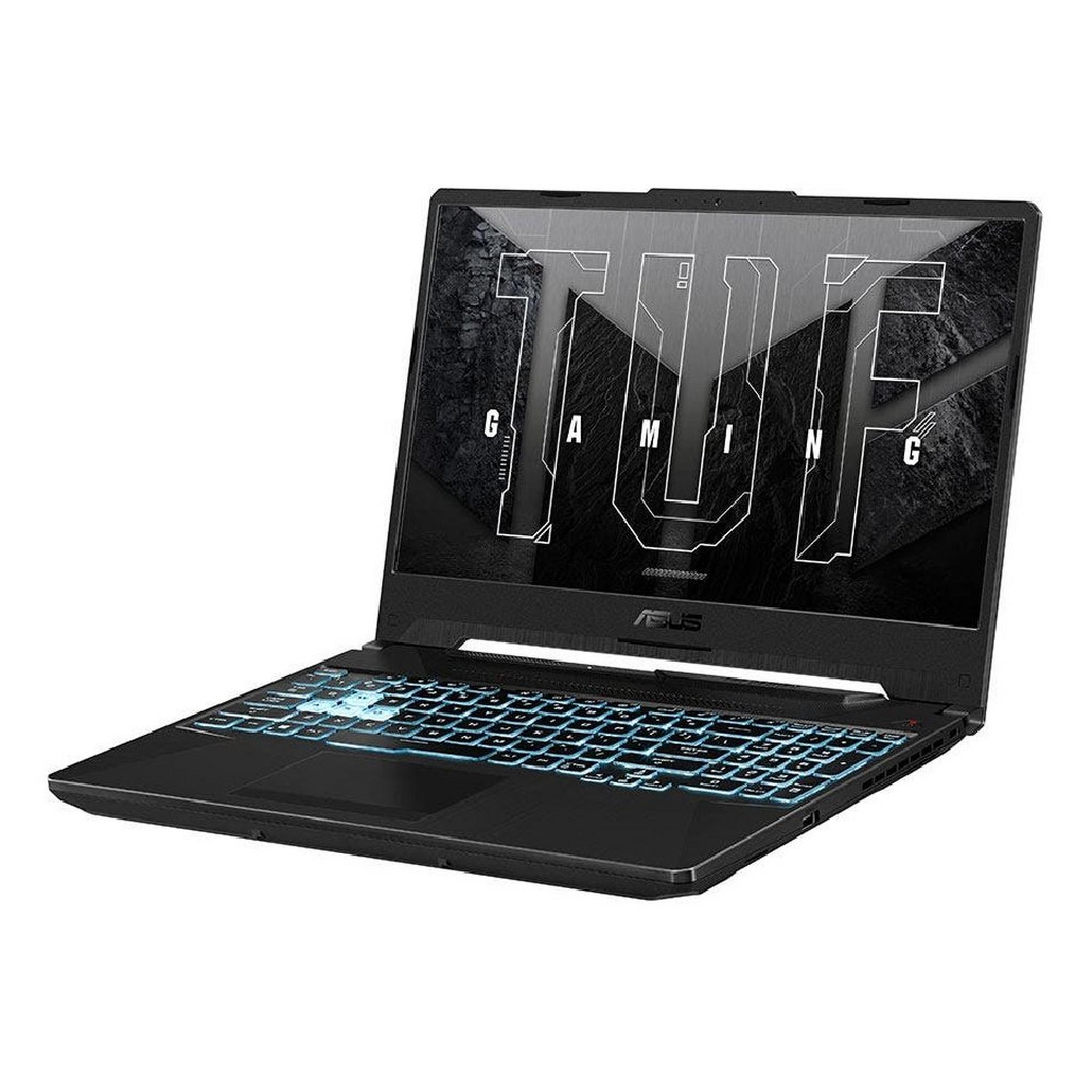Asus TUF A15 Gaming Laptop, AMD Ryzen 5, 8GB RAM, 512GB SSD, 15.6-inch, nVidia GeForce, Windows 11 Home, FA506NF-HN042W – Black