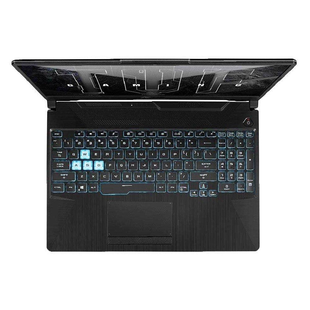 Asus TUF A15 Gaming Laptop, AMD Ryzen 5, 8GB RAM, 512GB SSD, 15.6-inch, nVidia GeForce, Windows 11 Home, FA506NF-HN042W – Black