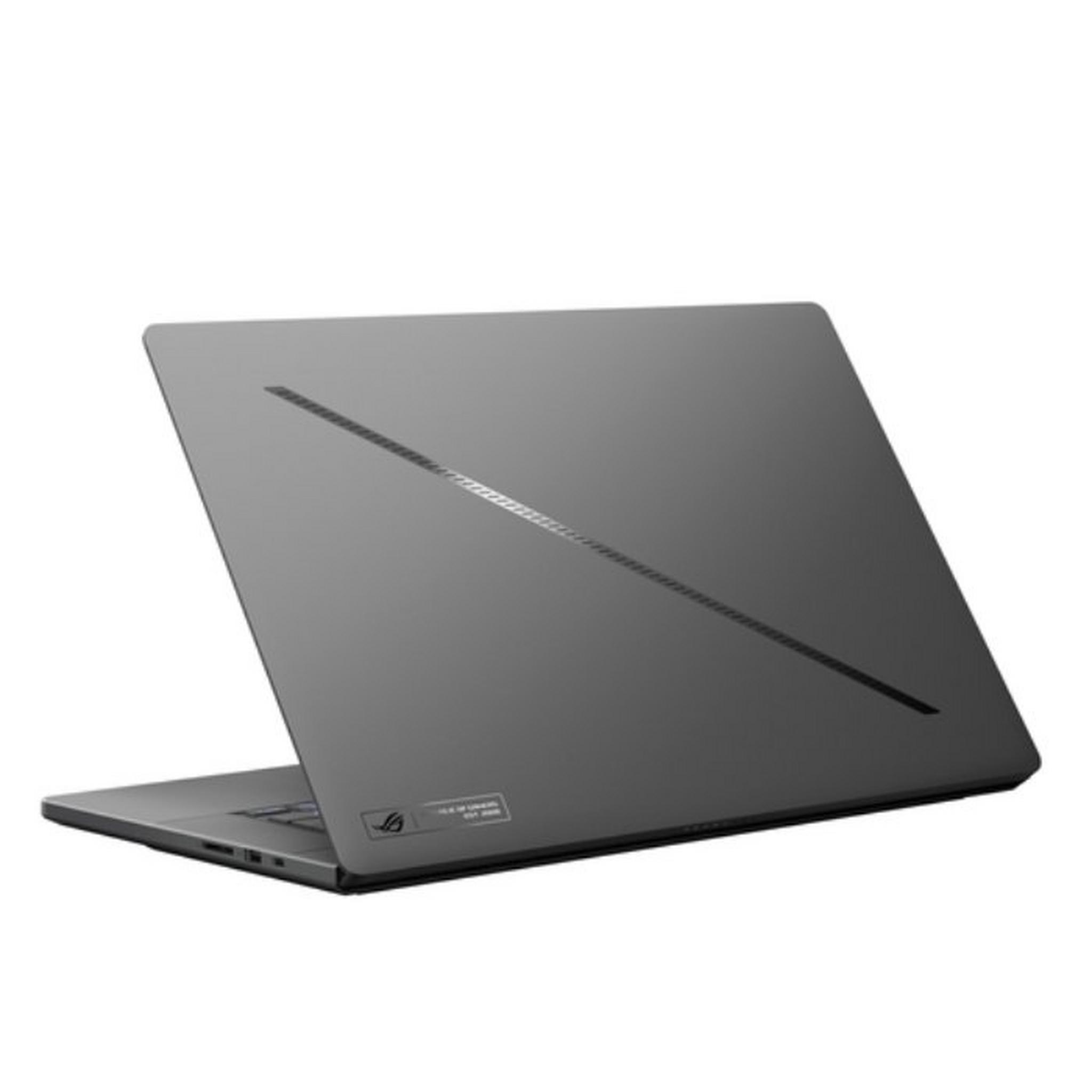 Asus ROG Zephyrus G16 Gaming Laptop, Intel Ultra 9 185H, 32GB RAM, 1TB SSD, NVIDIA GeForce RTX 4070, Windows 11 Pro, 16-inch, GU605MI-OLEDI9WPG - Grey