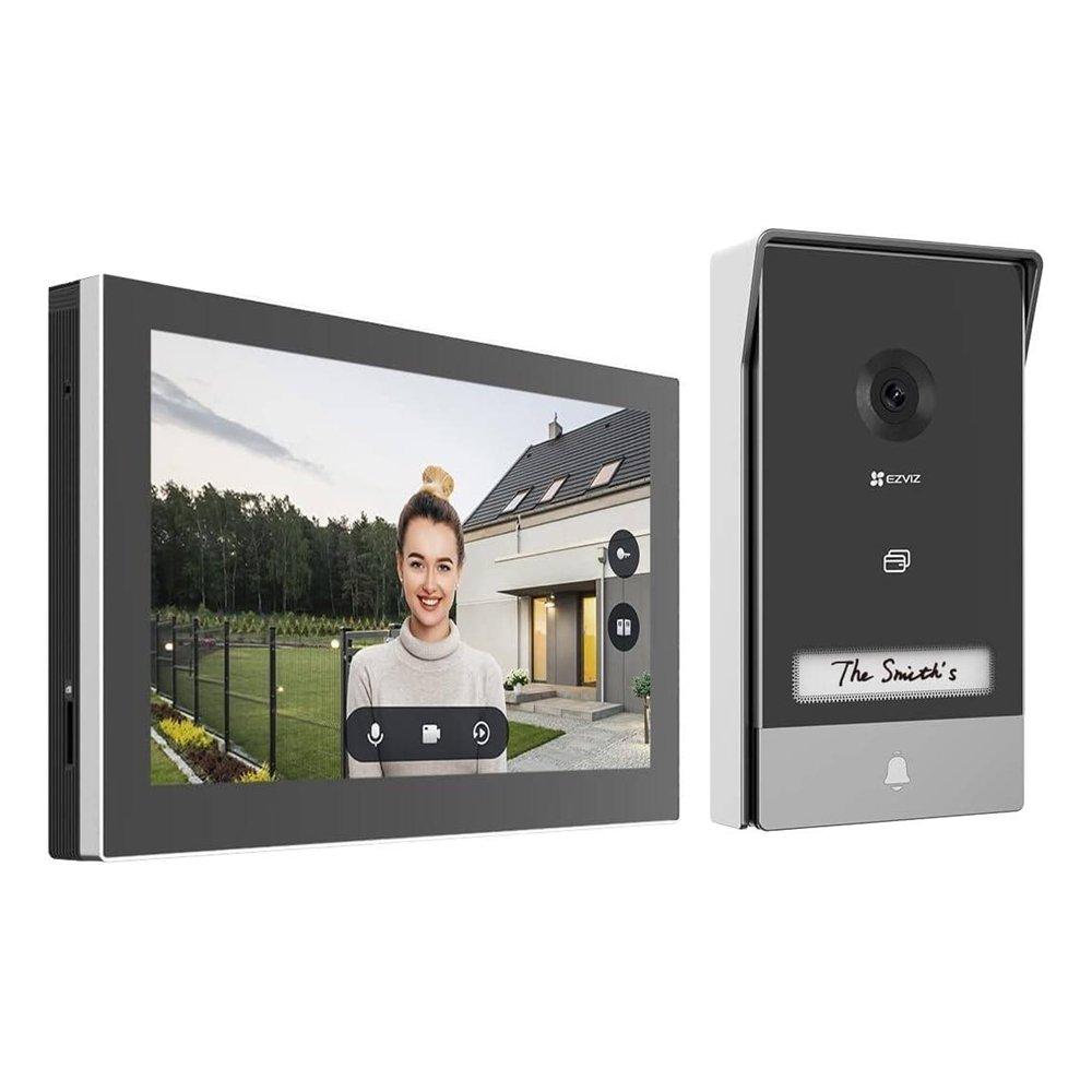 Ezviz HP7 2K Smart Video Doorbell, CS-HP7-R105-1W2TFC – Black