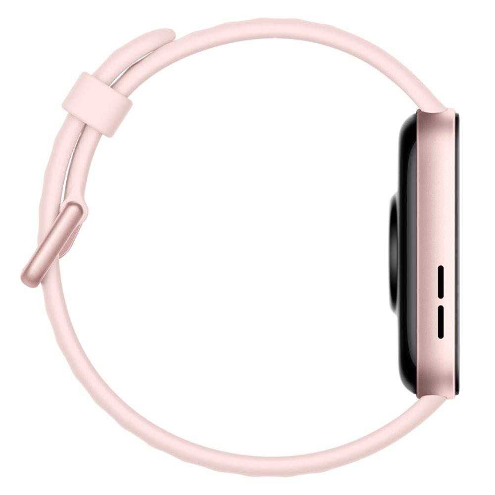 ساعة هواوي فيت 3، هيكل من الألومنيوم، حزام سيليكون وردي