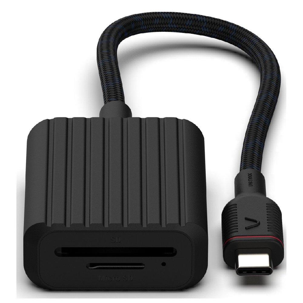 محول يو اس بي – سي إلى بطاقة مايكرو اس دي من يونيسينك، 10381 – أسود