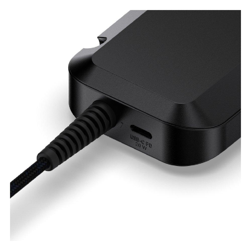 شاحن لاب توب يو اس بي سي من يونيسينك، قدرة 100 واط، 10431 - اسود