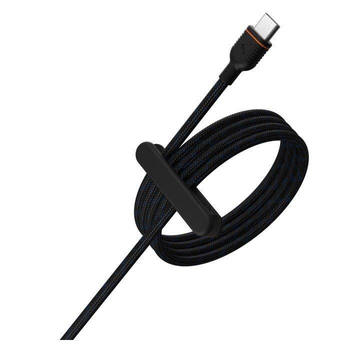 UNISYNK USB-C to USB-C Cable, 60W, 2M, 10358– Black