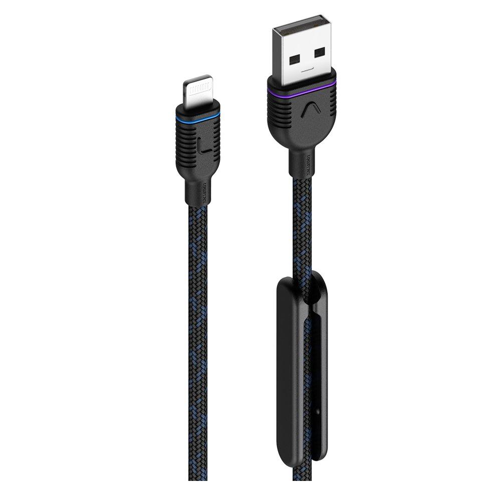 UNISYNK USB-A to Lightning Cable, 1.2m, 10160 – Black