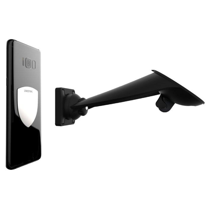 Buy Unisynk magnetic windshield holder, 10005 – black in Kuwait