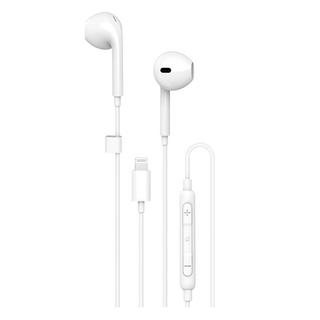 Buy Unisynk in-ear wired lightning headphones, 10345- white in Kuwait