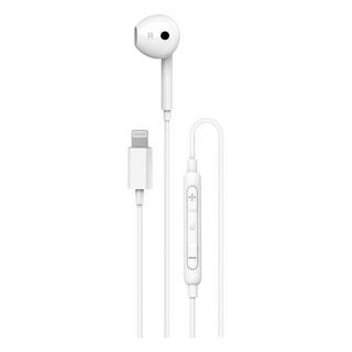 Buy Unisynk in-ear mono wired lightning headphones, 10442- white in Kuwait