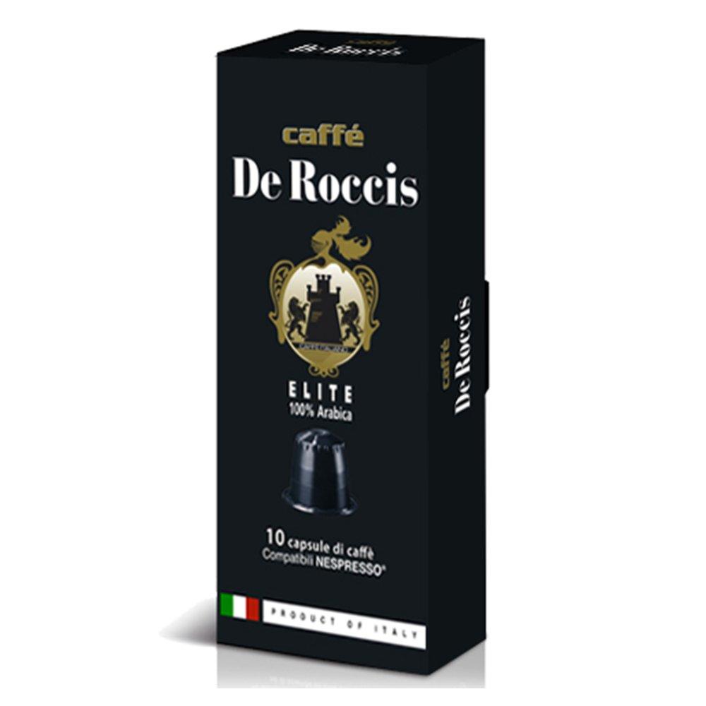 CAFFE DE ROCCIS Eilite Coffee 10 Capsule, 1ROCC24
